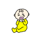 泣いている赤ちゃん2