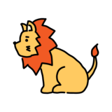 ライオンのイラスト