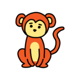 サルのイラスト