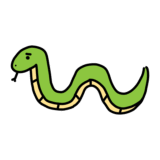 ヘビのイラスト