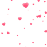 ハートとキラキラ