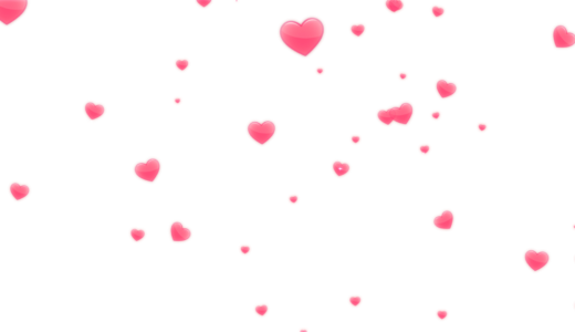 ハートとキラキラ