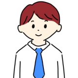 シャツを着た男性