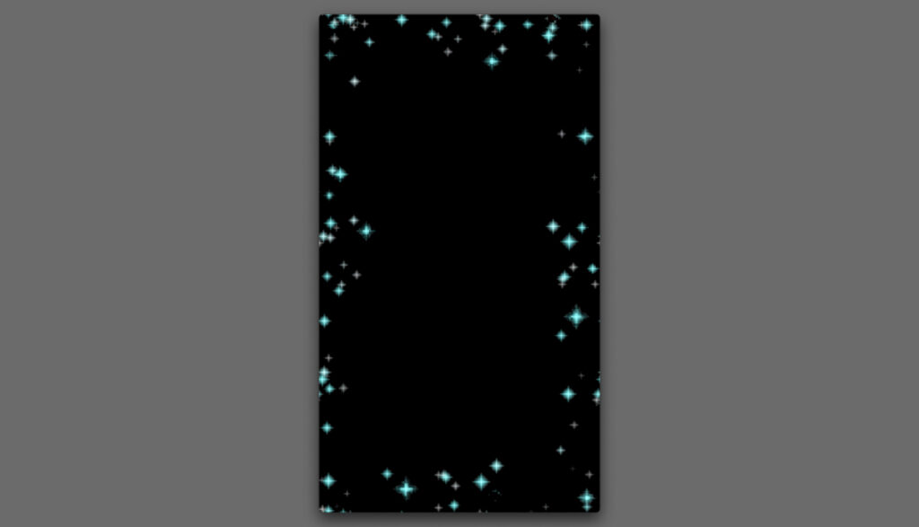 【縦動画】4色のキラキラフレーム