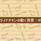 フライドチキンの動く背景