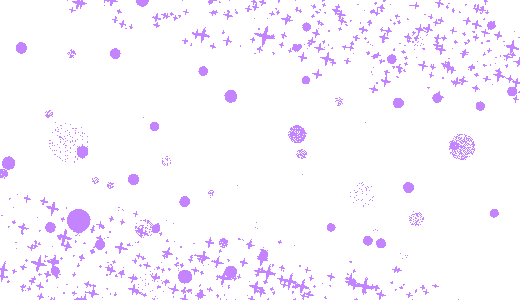 豪華なキラキラの動くイラスト【GIF】