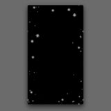 【縦動画】雪の結晶のオーバーレイ