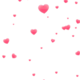 ハートとキラキラの動くイラスト【GIF】