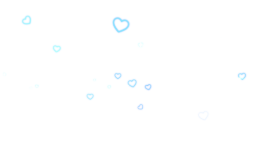 リングハートの動くイラスト【GIF】