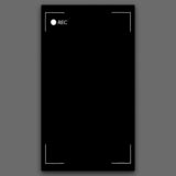 カメラフレームオーバーレイ