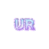 URの動くキラキラステッカー