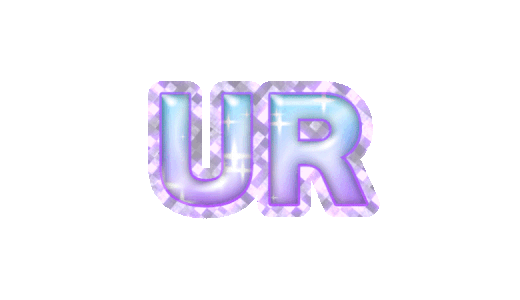 URの動くキラキラステッカー