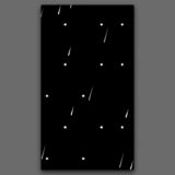 流れ星のオーバーレイエフェクト